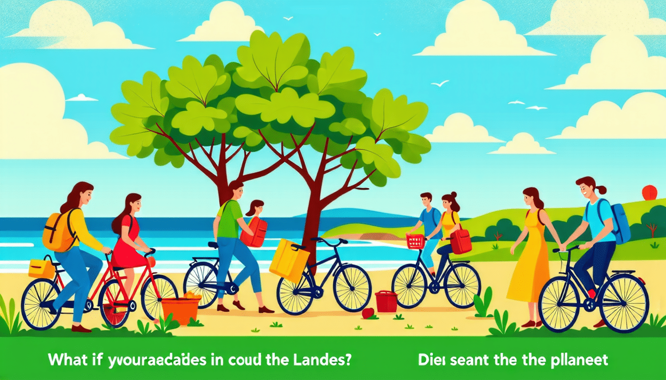 découvrez comment vos vacances dans les landes peuvent contribuer à la protection de l'environnement ! apprenez 5 gestes verts indispensables pour un séjour écoresponsable tout en profitant des merveilles de cette région. engagez-vous pour la planète tout en vous détendant !