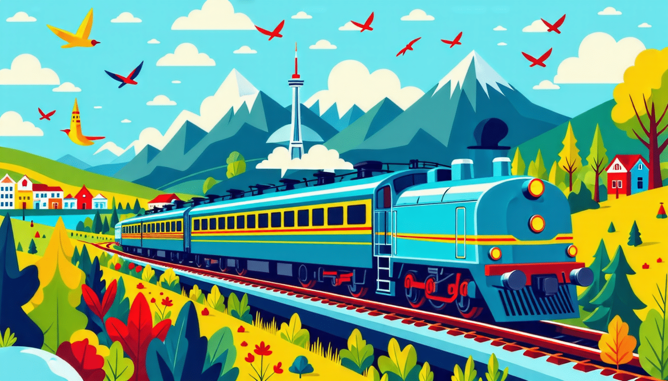 embarquez pour une expérience inoubliable en explorant 13 pays à bord d'un train à prix mini. découvrez les paysages enchanteurs, la culture locale et vivez une aventure unique qui vous fera rêver. préparez-vous à une escapade pleine de découvertes !