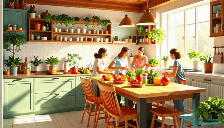 découvrez comment la cuisine, véritable cœur des foyers familiaux, joue un rôle essentiel dans le quotidien, la convivialité et le partage des moments précieux. plongez dans l'univers de cet espace chaleureux où recettes, rires et souvenirs s'entremêlent.
