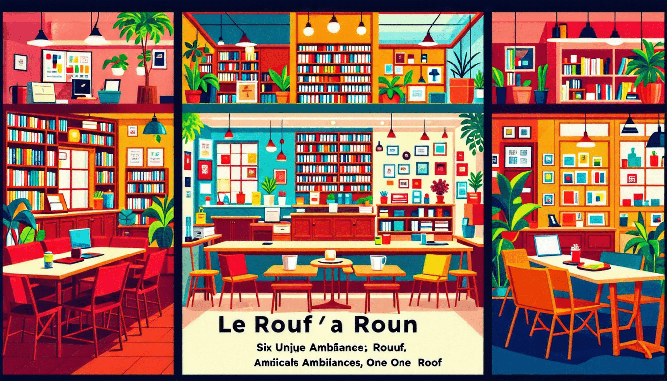 découvrez le rouf à rouen, un lieu exceptionnel qui vous invite à explorer six ambiances uniques sous un même toit. que vous souhaitiez déguster un délicieux repas, profiter d'un verre entre amis ou simplement vous détendre dans une atmosphère chaleureuse, le rouf vous offre une expérience inoubliable.