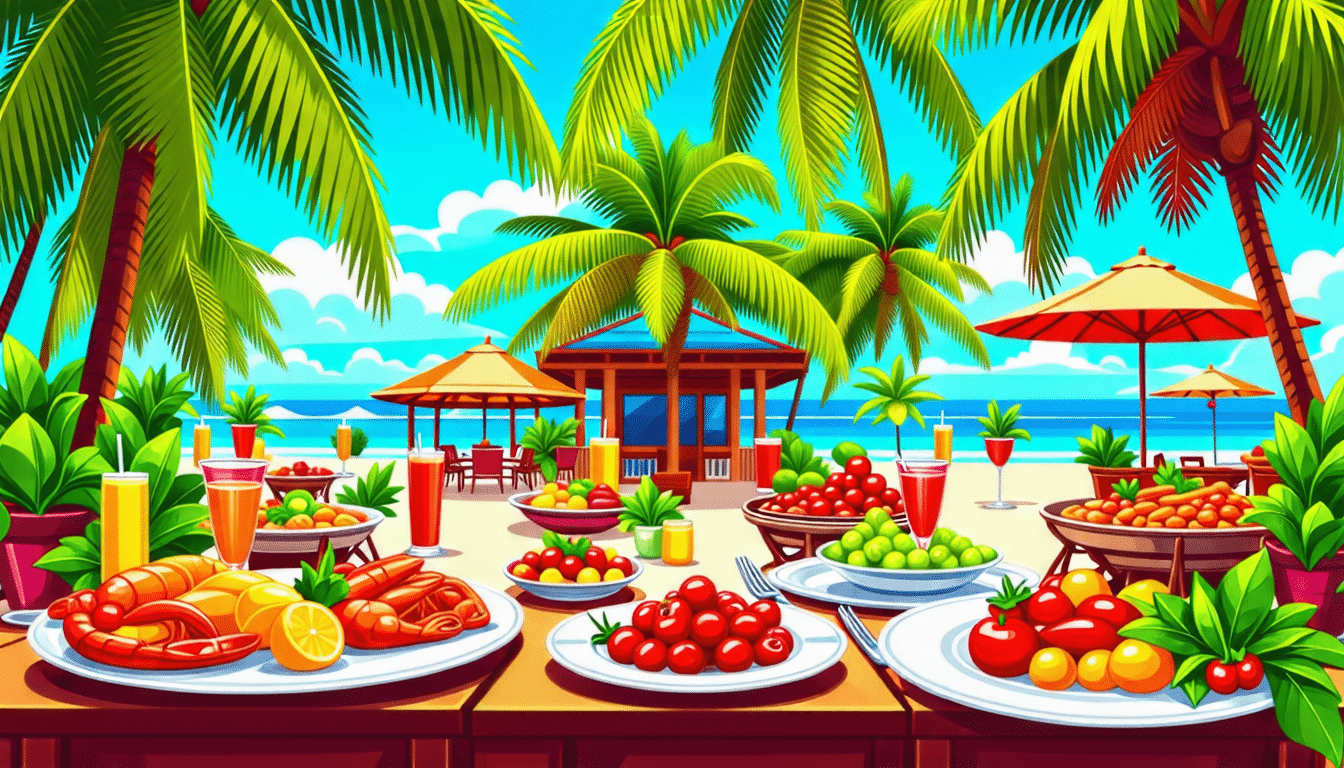 découvrez les 6 meilleures adresses gastronomiques à aruba, un guide incontournable pour savourer des plats exquis et explorer la cuisine locale. que vous soyez amateur de fruits de mer, de spécialités arubiennes ou de délices internationaux, ces restaurants vous promettent une expérience culinaire inoubliable dans un cadre paradisiaque.