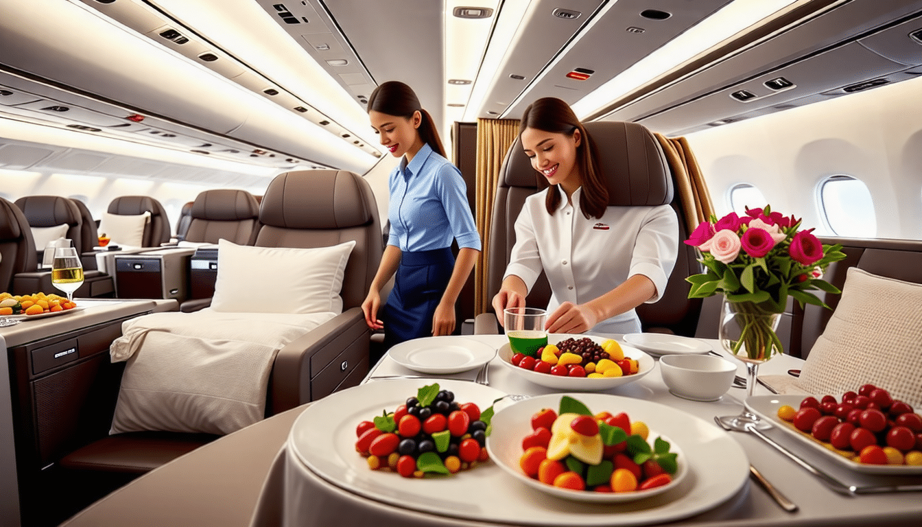 découvrez les nouvelles offres exclusives d'air france, conçues spécialement pour les passagers de première classe. profitez d'un service exceptionnel, de prestations sur mesure et d'expériences inoubliables lors de votre voyage. ne manquez pas ces avantages réservés à l'élite des voyageurs.