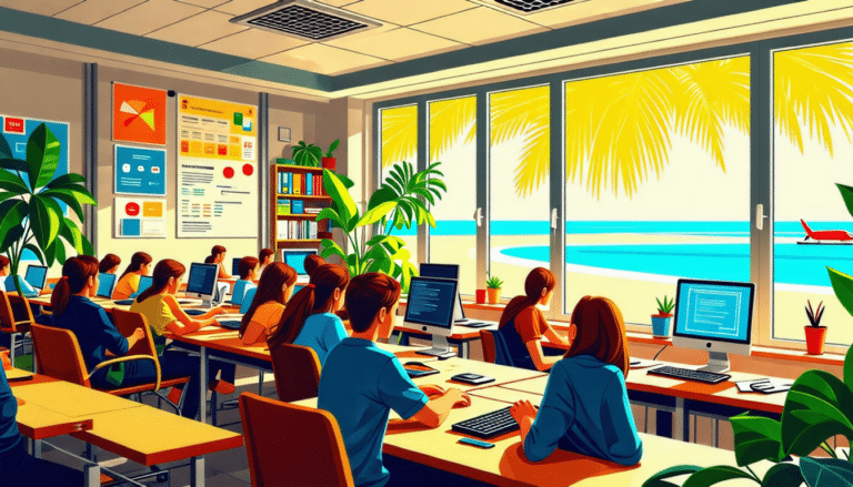 découvrez pourquoi les étudiants de l'école 42 d'angoulême préfèrent passer leur été à coder plutôt qu'à se prélasser sur les plages. plongez dans leur passion pour la programmation et leurs raisons de choisir ce parcours stimulant.