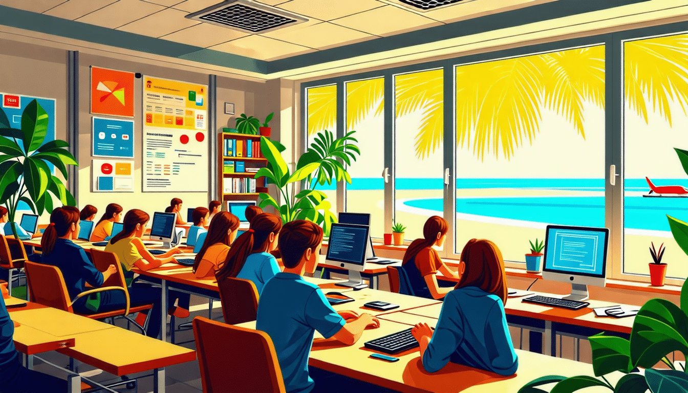 découvrez pourquoi les étudiants de l'école 42 d'angoulême préfèrent passer leur été à coder plutôt qu'à se prélasser sur les plages. plongez dans leur passion pour la programmation et leurs raisons de choisir ce parcours stimulant.