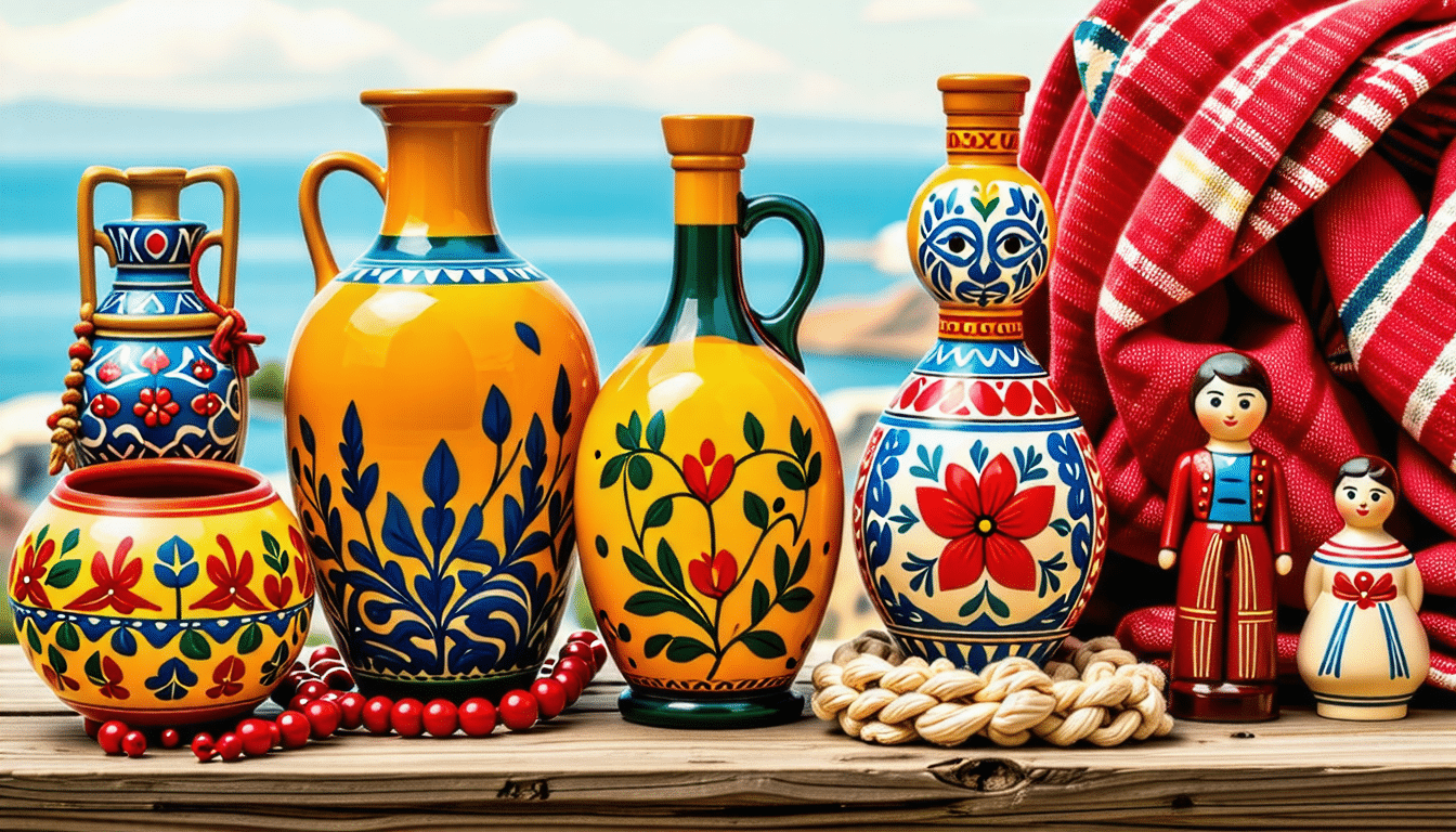 découvrez notre sélection des 10 meilleurs souvenirs grecs à rapporter chez soi ou à offrir. plongez dans la richesse de la culture grecque avec des objets authentiques et uniques qui capturent l'esprit de ce magnifique pays.