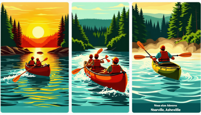 découvrez trois aventures de canoë passionnantes près d'asheville, caroline du nord. que vous soyez novice ou expert, ces excursions vous promettent des moments inoubliables au cœur de la nature, entre paysages époustouflants et sensations fortes.