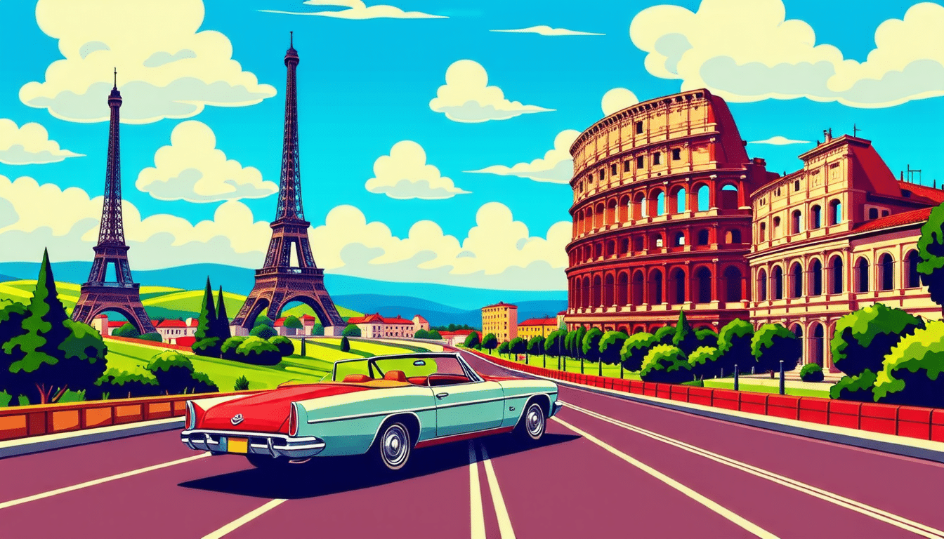 découvrez un itinéraire de 8 jours pour un road trip inoubliable à travers l'europe. explorez des paysages à couper le souffle, des villes historiques et des cultures fascinantes tout en vivant une aventure mémorable, adaptée à tous les passionnés de voyages.