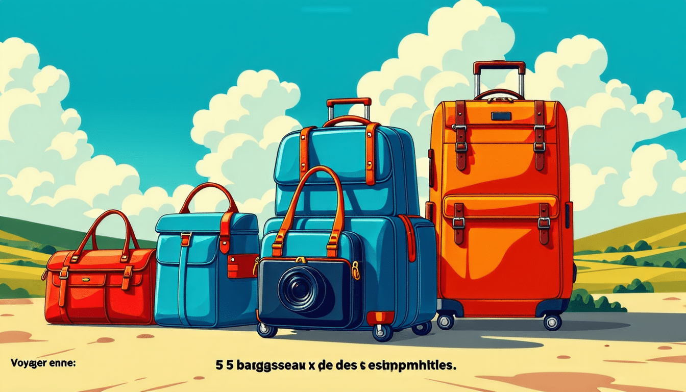 découvrez les 5 bagages idéaux pour voyager sans encombre lors de vos escapades impromptues. des solutions pratiques et élégantes pour un déplacement facile et agréable, quelle que soit votre destination.