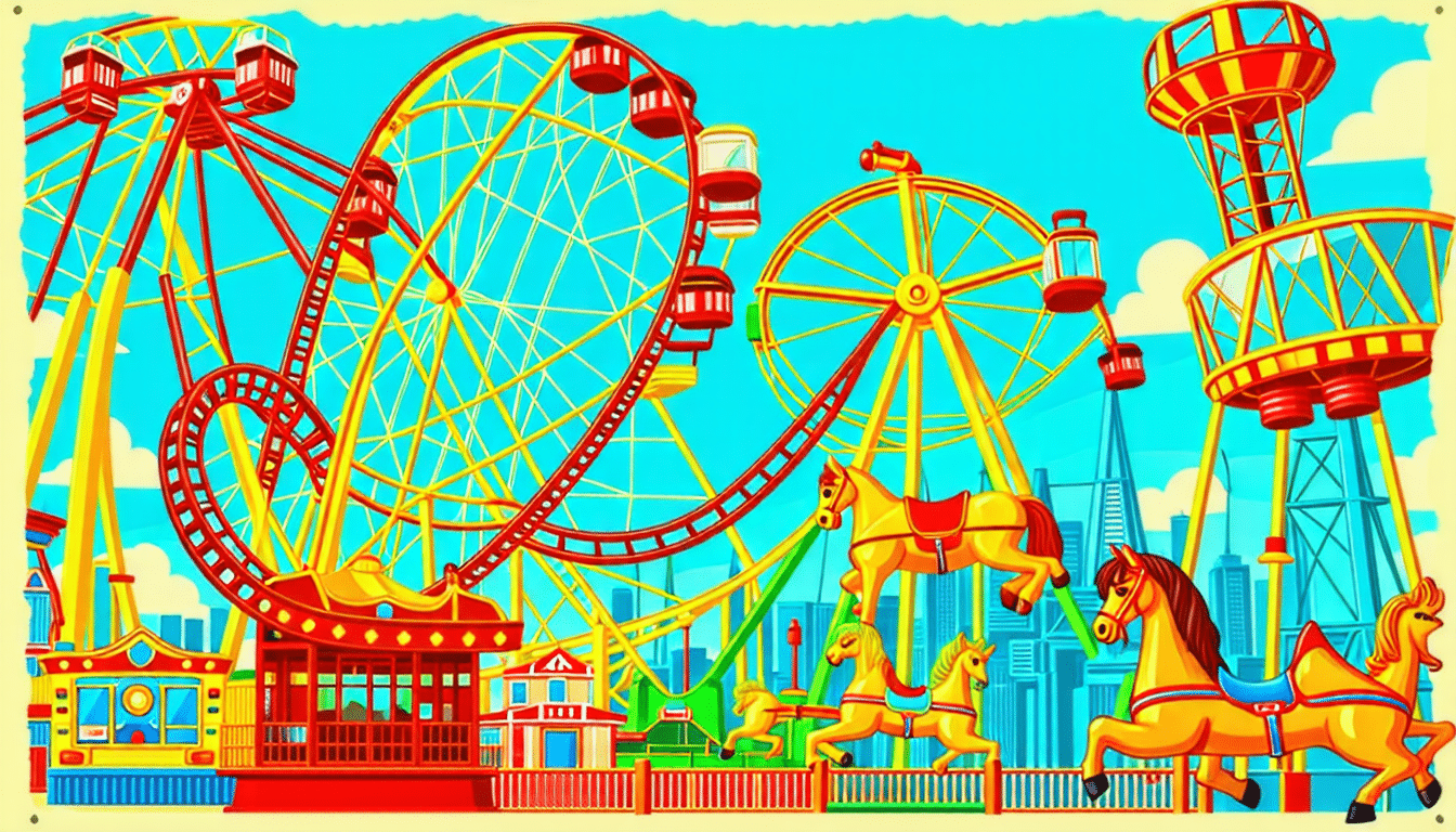 explorez les parcs d'attractions les plus palpitants du monde dans ce guide captivant. vivez des aventures inoubliables, des montagnes russes vertigineuses aux spectacles fascinants, tout en découvrant des destinations emblématiques qui raviront les amateurs de sensations fortes. préparez-vous à un voyage époustouflant à travers les attractions les plus excitantes de la planète!