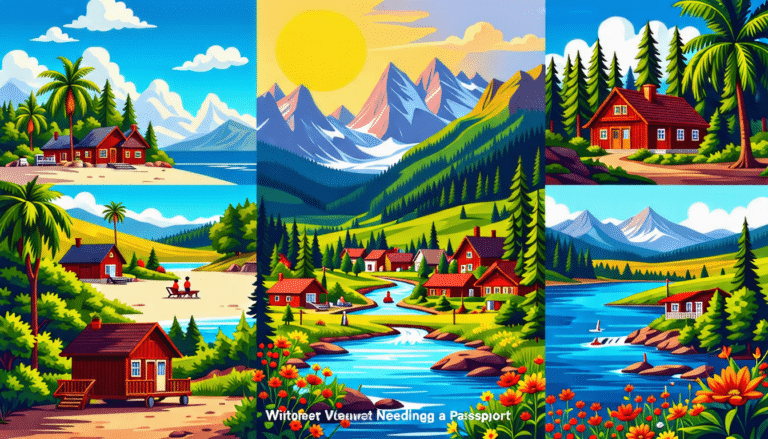 découvrez cinq destinations idéales pour une escapade inoubliable sans avoir besoin de passeport. que ce soit à quelques heures de chez vous ou dans des lieux cachés, explorez des paysages enchanteurs et profitez d'activités variées qui sauront vous faire oublier le quotidien. préparez vos valises pour un voyage dépaysant et accessible !
