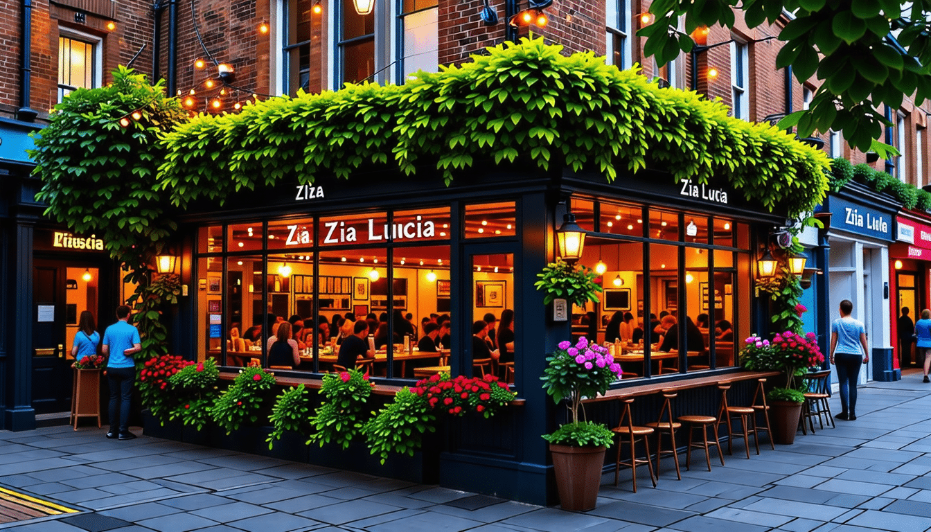 découvrez notre critique du restaurant zia lucia à chelsea, londres. plongez dans l'ambiance chaleureuse de cet établissement réputé pour ses délicieuses pizzas cuites au feu de bois et ses ingrédients frais. une expérience culinaire à ne pas manquer pour les amateurs de gastronomie italienne.