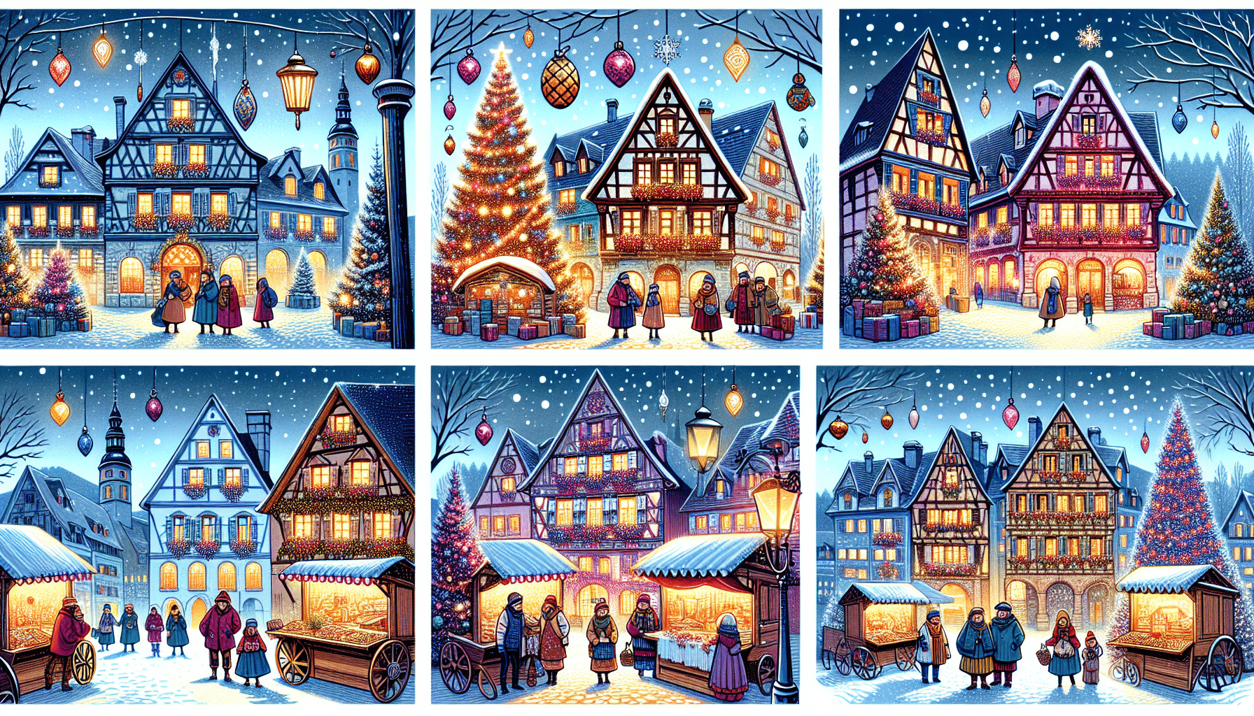 plongez dans la magie de noël en visitant ces 6 villages alsaciens enchanteurs. de marchés illuminés à des paysages féeriques, vivez des moments inoubliables et laissez-vous séduire par la culture et les traditions de l'alsace.