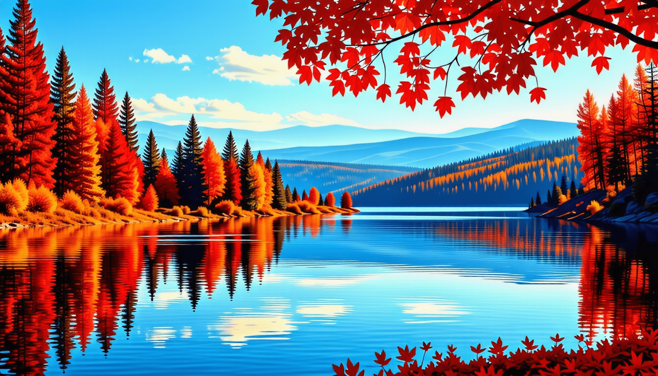 explorez les paysages éblouissants de l'automne en californie, une destination cachée près du lac tahoe. plongez dans un décor coloré où les feuilles flamboyantes se mêlent à des panoramas à couper le souffle, et laissez-vous envoûter par la beauté naturelle de cette région secrète.