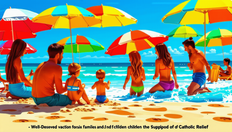 découvrez comment six familles et une quinzaine d'enfants ont pu profiter de vacances bien méritées grâce au soutien précieux du secours catholique. une initiative qui fait la différence et crée des souvenirs inoubliables.