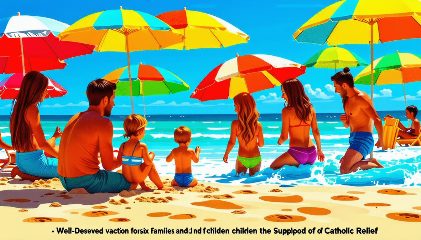 découvrez comment six familles et une quinzaine d'enfants ont pu profiter de vacances bien méritées grâce au soutien précieux du secours catholique. une initiative qui fait la différence et crée des souvenirs inoubliables.