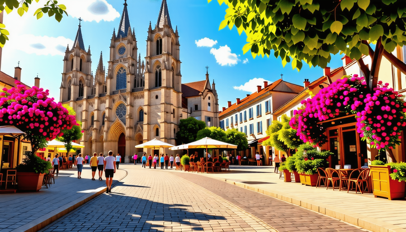 découvrez périgueux, lors d'une escapade d'une à deux heures, un arrêt captivant entre bordeaux et brive. explorez ses ruelles médiévales, ses richesses historiques et savourez la gastronomie locale dans cette ville au charme indéniable.