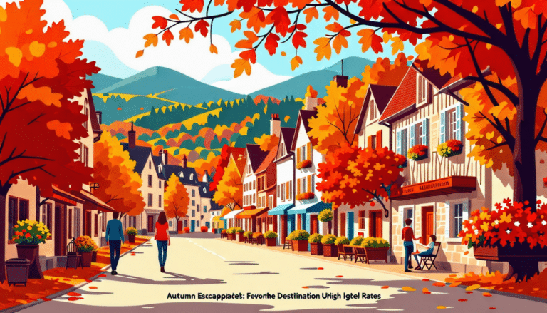 découvrez les escapades d'automne, la tendance incontournable pour les français à la recherche de destinations charmantes, même face à des tarifs hôteliers élevés. profitez de paysages magnifiques, de couleurs éclatantes et de récits mémorables.