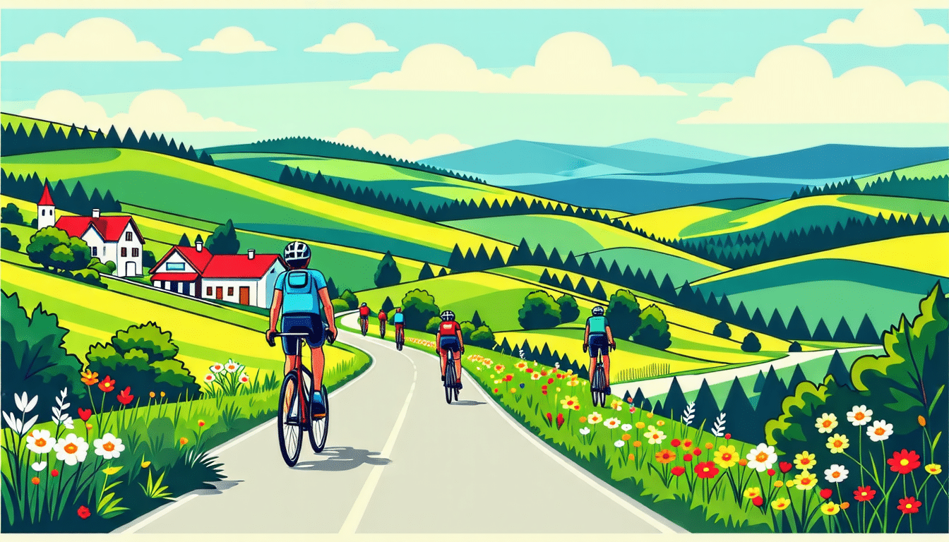 découvrez la caract’ère, le tout premier itinéraire cyclotouristique au départ de laval. parfait pour les passionnés de nature et d'aventure, cet itinéraire vous fera explorer des paysages enchanteurs tout en profitant de moments inoubliables sur deux roues. préparez-vous à vivre une expérience unique en pleine nature !