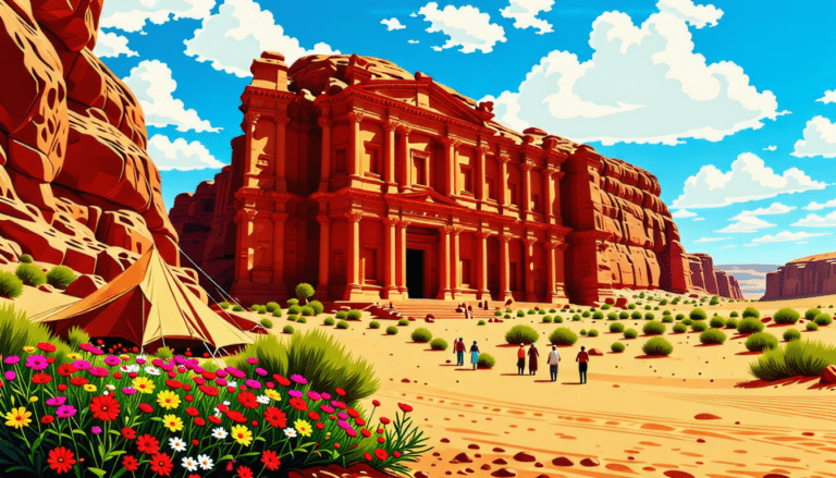 découvrez la jordanie, un joyau méconnu du moyen-orient, où l'histoire ancienne rencontre des paysages époustouflants. explorez ses merveilles, des ruines majestueuses de petra aux splendeurs du wadi rum, et plongez dans la richesse culturelle d'un pays au patrimoine unique.