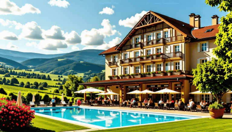 découvrez le resort barrière ribeauvillé, un havre de paix en alsace où luxe et nature se rencontrent. profitez d'un cadre enchanteur, d'un spa raffiné et d'activités variées pour une évasion royale au cœur des vignobles alsaciens.