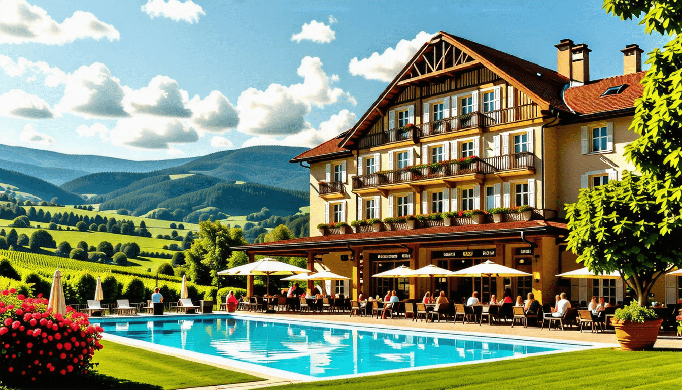 découvrez le resort barrière ribeauvillé, un havre de paix en alsace où luxe et nature se rencontrent. profitez d'un cadre enchanteur, d'un spa raffiné et d'activités variées pour une évasion royale au cœur des vignobles alsaciens.