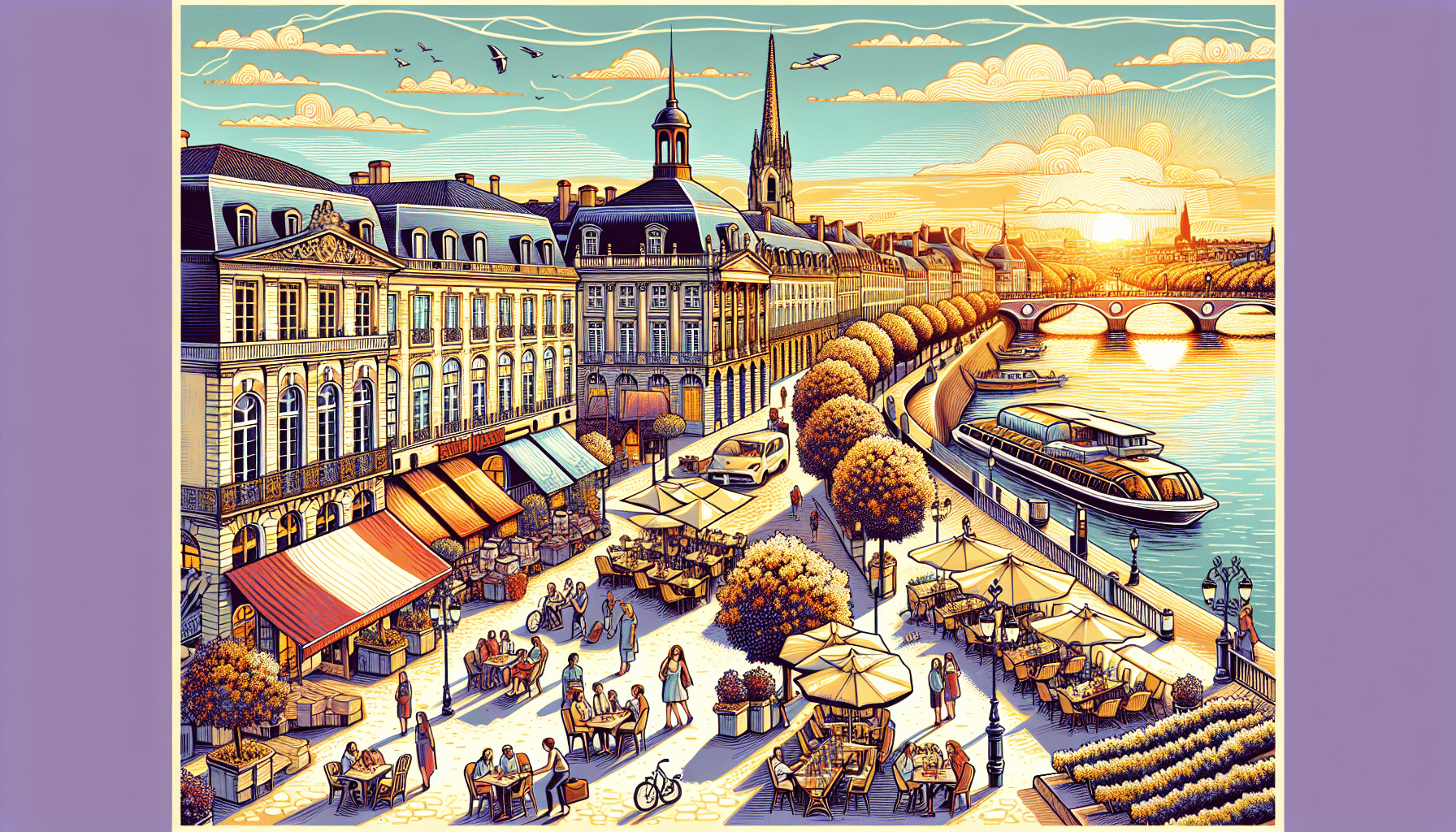 découvrez les lieux incontournables à visiter autour de bordeaux ! explorez les magnifiques paysages, les charmants villages et les sites historiques qui font de cette région un véritable trésor. que vous soyez amateur de vin, passionné d'histoire ou amoureux de la nature, notre guide vous propose une sélection d'escapades à ne pas manquer près de bordeaux.