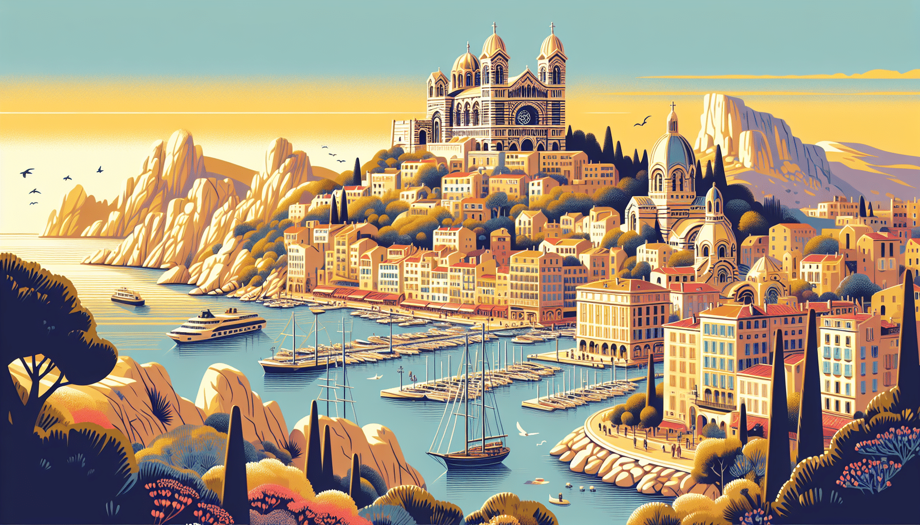 découvrez les lieux incontournables à visiter aux alentours de marseille. parcourez des paysages époustouflants, explorez des villages pittoresques et plongez dans l'histoire riche de cette région ensoleillée. que vous soyez amateur de nature, de culture ou de gastronomie, trouvez les meilleures destinations pour enrichir votre séjour près de la cité phocéenne.