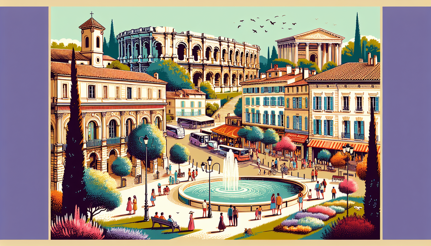 découvrez les incontournables à visiter aux alentours de nîmes, une ville riche en histoire et en culture. explorez des sites emblématiques, des paysages magnifiques et des attractions fascinantes qui font de cette région un véritable joyau du sud de la france.