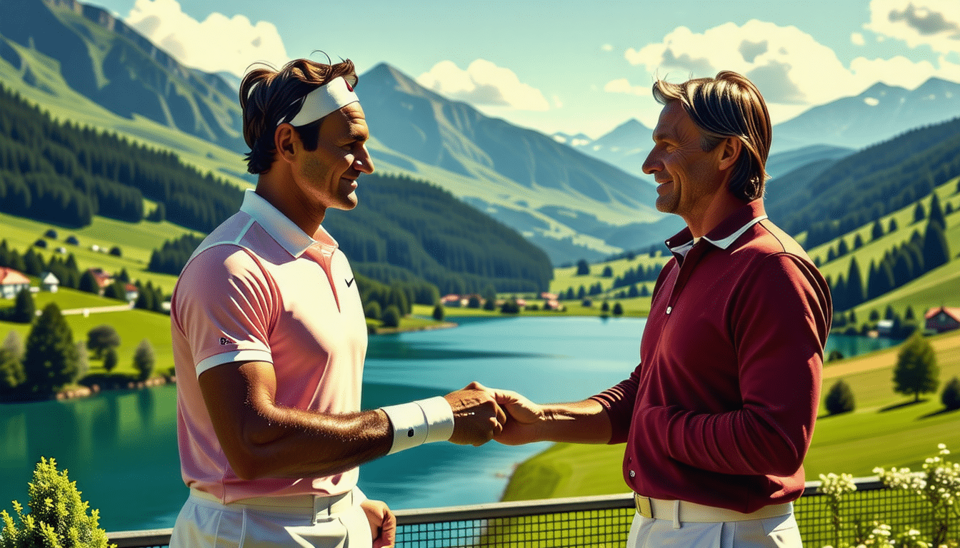 plongez dans l'aventure captivante de roger federer et mikkelsen, qui se retrouvent pour une expérience ludique inédite dans la dernière campagne de suisse tourisme. découvrez les paysages époustouflants et l'esprit d'équipe de ces deux icônes dans une exploration qui mêle sport et divertissement.