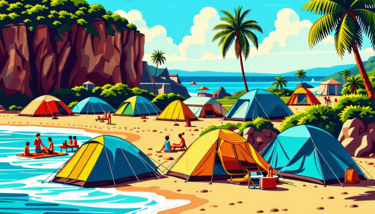 découvrez notre sélection des 8 meilleures destinations de camping en bord de mer en france. profitez de paysages à couper le souffle, d'activités aquatiques et de moments inoubliables en famille ou entre amis au cœur de la nature.