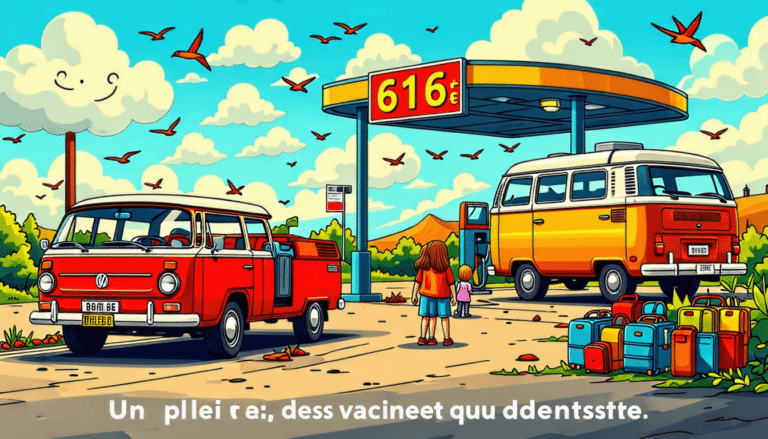 découvrez comment des vacances tant attendues se sont transformées en cauchemar avec une dépense imprévue de 616 euros pour un plein. un récit poignant sur les aléas des voyages et les imprévus financiers qui peuvent tout changer.