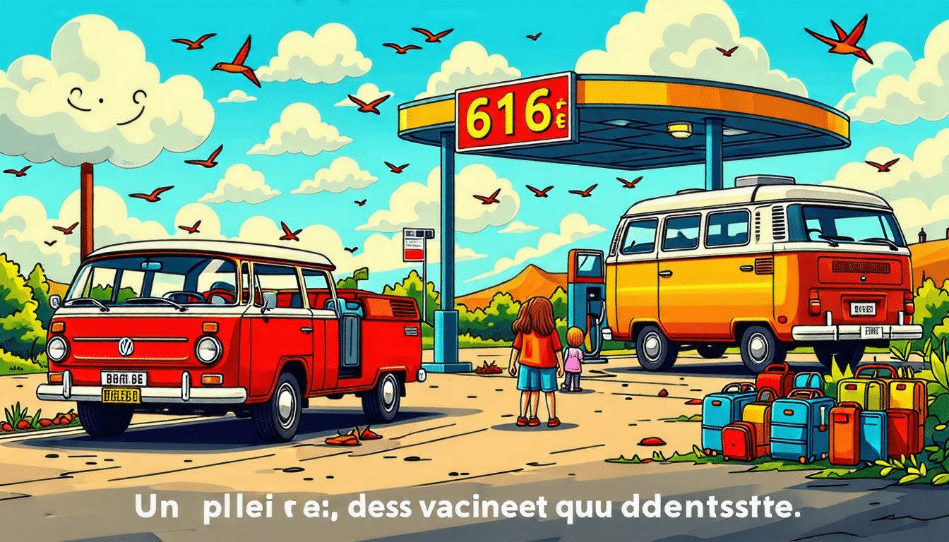 découvrez comment des vacances tant attendues se sont transformées en cauchemar avec une dépense imprévue de 616 euros pour un plein. un récit poignant sur les aléas des voyages et les imprévus financiers qui peuvent tout changer.