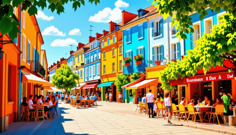 découvrez dax, charmante escale entre bordeaux et biarritz, idéale pour une pause d'une à deux heures. plongez dans ses richesses thermales, savourez sa gastronomie locale et explorez ses lieux emblématiques pour un moment de détente inoubliable.