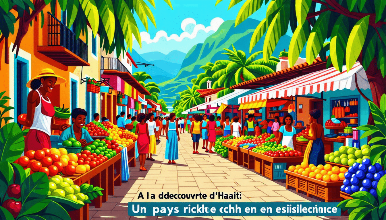 explorez haïti, un pays fascinant à la croisée des cultures et des histoires. découvrez sa richesse culturelle, ses traditions vibrantes et la résilience de son peuple à travers ses paysages époustouflants et sa gastronomie savoureuse.