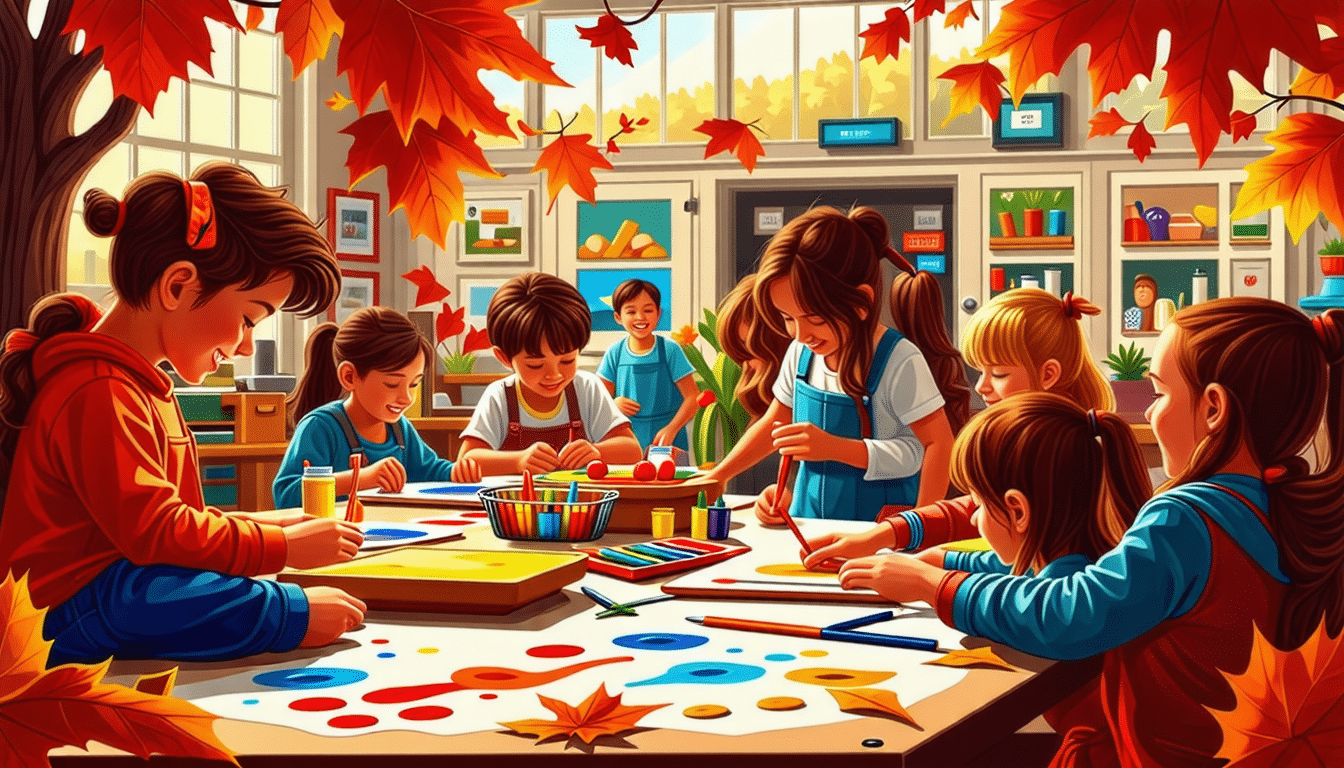 découvrez les ateliers ludiques pour enfants organisés par allan au foyer rural pendant les vacances d'automne. offrez à vos enfants des activités créatives et éducatives dans un cadre convivial, propice à l'épanouissement et aux rencontres.