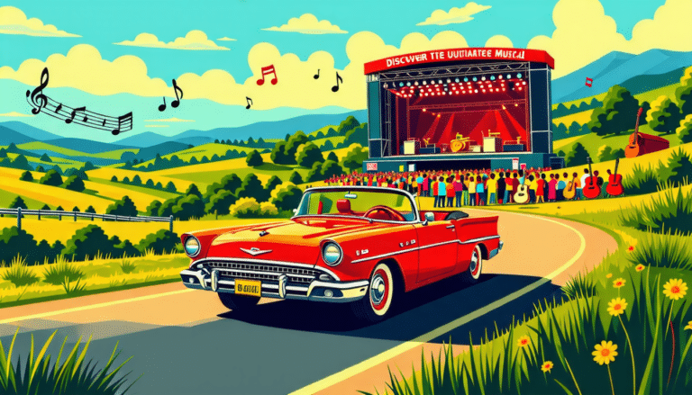 partez à l'aventure et explorez 'la destination musicale incontournable au monde' grâce à un road trip scénique inoubliable dans le sud. découvrez des paysages à couper le souffle tout en vibrant au rythme de la musique. une expérience unique pour les passionnés de voyages et de mélodies.