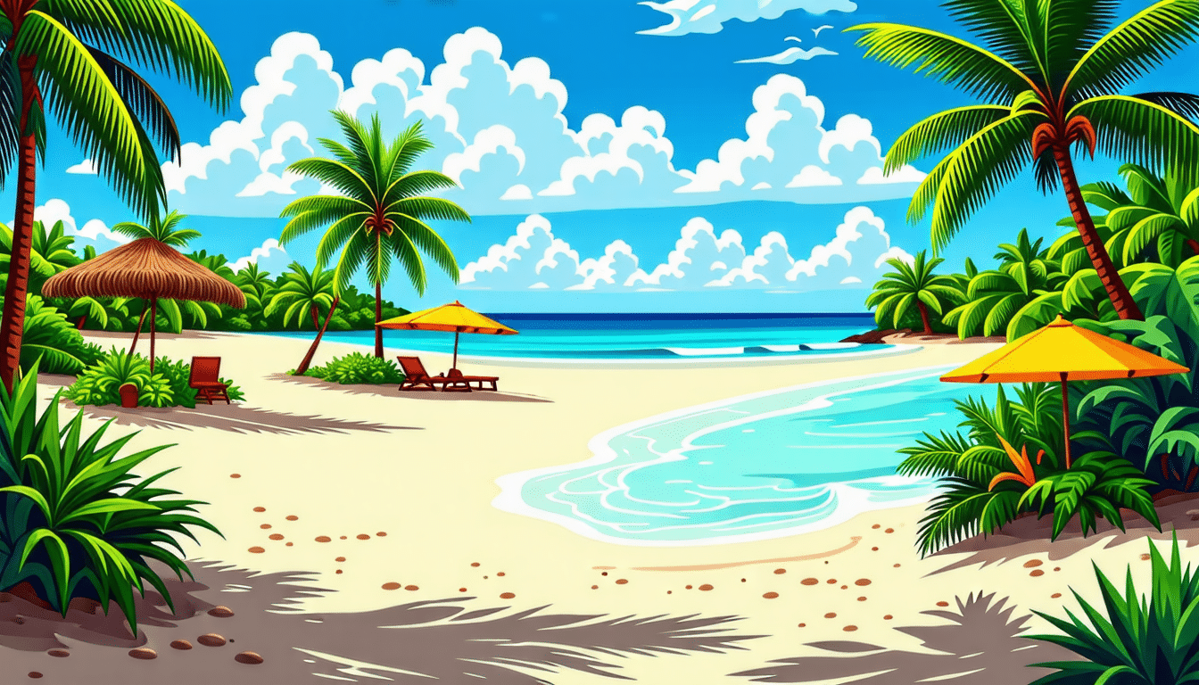 explorez une île paradisiaque des caraïbes, où des plages de sable blanc vous invitent à la détente et à l'évasion. découvrez des paysages à couper le souffle et une atmosphère de rêve.