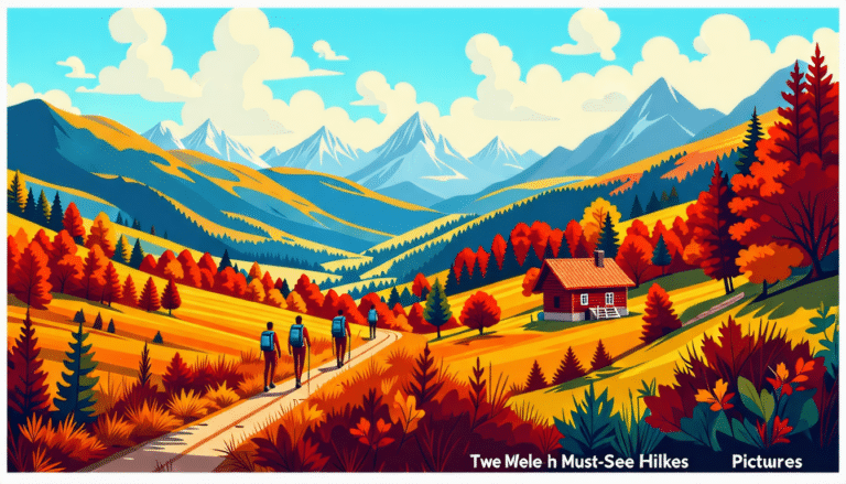 explorez le cantal sous ses couleurs automnales éclatantes à travers notre sélection de douze randonnées incontournables. découvrez des paysages époustouflants et laissez-vous séduire par la beauté de la nature en cette saison unique.