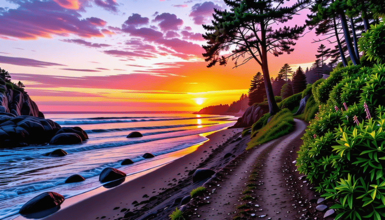 explorez la beauté spectaculaire des couchers de soleil à washington en empruntant des sentiers vers une plage isolée. vivez une expérience inoubliable en pleine nature, où les couleurs éclatantes du ciel se reflètent sur l'eau, créant un tableau époustouflant à chaque crépuscule.