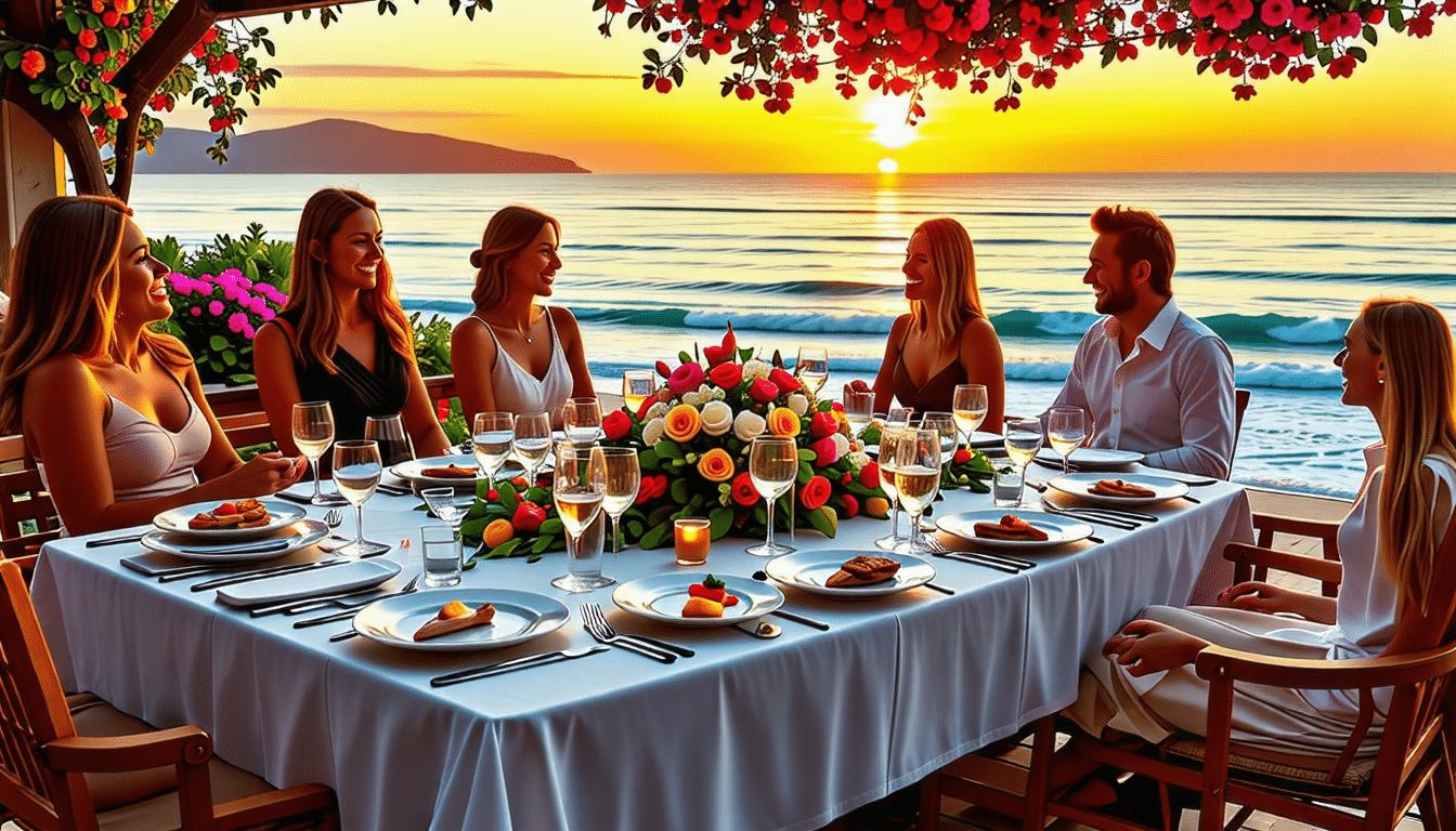 découvrez l'expérience unique d'un dîner dans les hamptons, où le charme pittoresque rencontre l'excellence culinaire. profitez de délices gastronomiques tout en vous imprégnant de la beauté côtière. une évasion inoubliable vous attend !