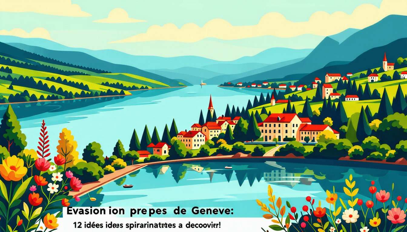 découvrez 12 idées inspirantes pour une évasion près de genève ! que vous soyez amateur de nature, de culture ou d'aventure, inspirez-vous pour votre prochain week-end ou escapade et explorez les trésors cachés autour de cette belle ville.