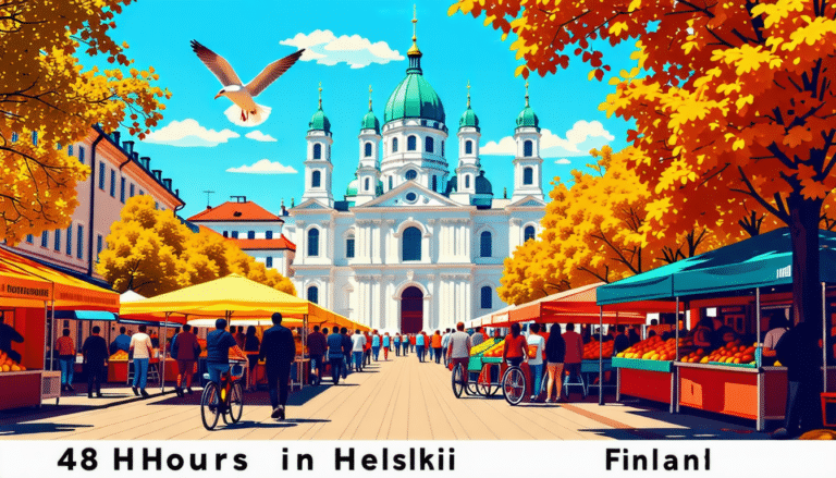 découvrez notre guide de voyage incontournable pour passer 48 heures à helsinki, en finlande. explorez les meilleures attractions, savourez la délicieuse cuisine locale et immergez-vous dans la culture finlandaise. optimisez votre séjour avec des conseils pratiques et des recommandations pour une escapade inoubliable dans la capitale nordique.