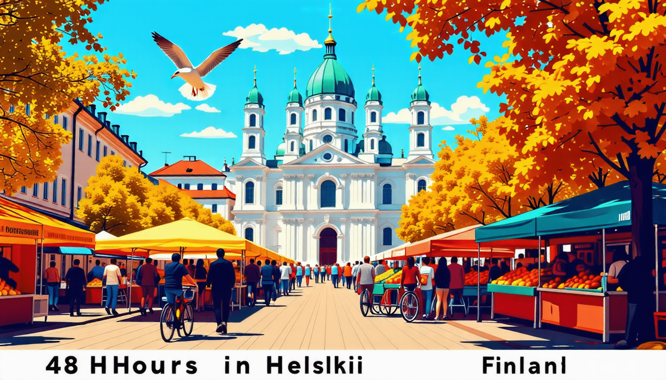 découvrez notre guide de voyage incontournable pour passer 48 heures à helsinki, en finlande. explorez les meilleures attractions, savourez la délicieuse cuisine locale et immergez-vous dans la culture finlandaise. optimisez votre séjour avec des conseils pratiques et des recommandations pour une escapade inoubliable dans la capitale nordique.