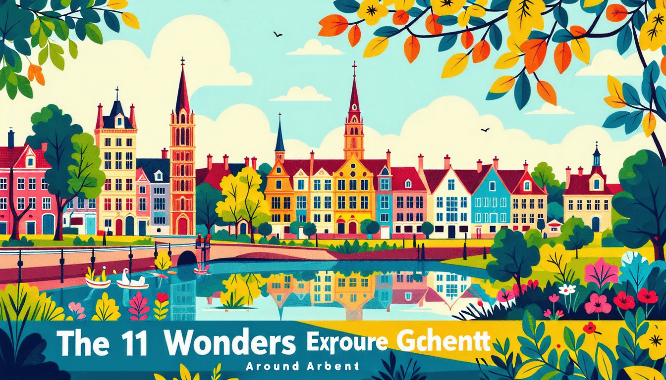 découvrez les 11 merveilles cachées aux alentours de gand. de sites historiques fascinants à des paysages pittoresques, explorez les trésors inestimables qui font de cette région une destination incontournable. parfait pour les amateurs d'histoire, de nature et de culture !