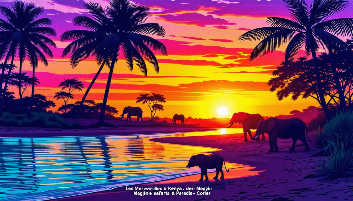 découvrez les merveilles du kenya, entre safaris exaltants et plages de rêve. plongez dans la magie de la faune sauvage et laissez-vous envoûter par les paysages côtiers idylliques qui font de ce pays un véritable paradis sur terre.