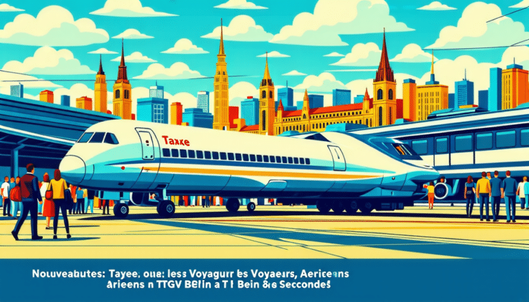 découvrez les dernières nouveautés en matière de voyage : la nouvelle taxe sur les voyageurs aériens, l'accès rapide à berlin en tgv et bien d'autres informations essentielles, le tout en seulement 80 secondes !