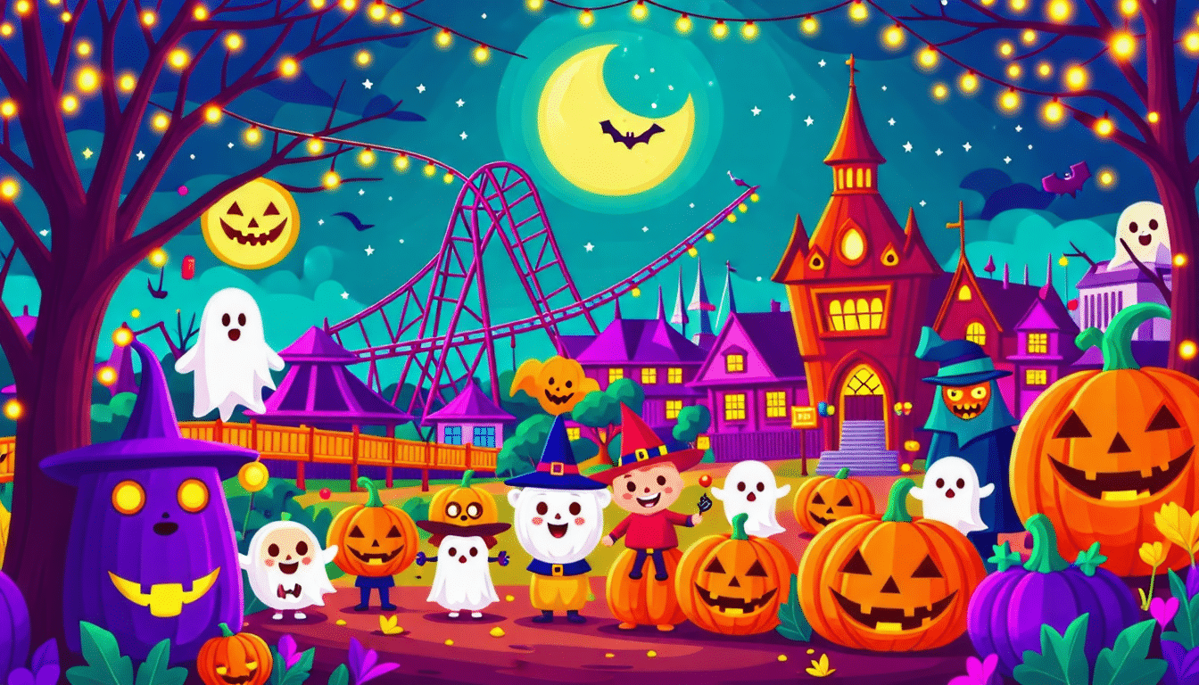 plongez dans l'ambiance effrayante d'halloween à europa park ! ne manquez pas les frissons inoubliables qui vous attendent dans seulement deux semaines. préparez-vous pour des attractions terrifiantes, des spectacles sensationnels et des décorations hantées pour célébrer la saison des fantômes.