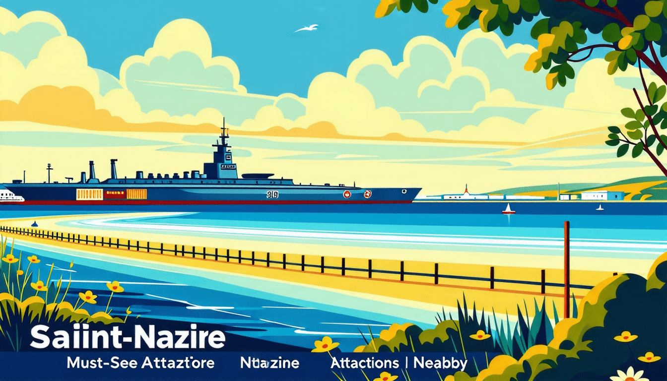 découvrez les incontournables à visiter autour de saint-nazaire, de ses paysages côtiers à ses sites historiques en passant par ses activités culturelles. plongez dans l'essence de cette région dynamique et savourez toutes ses richesses.
