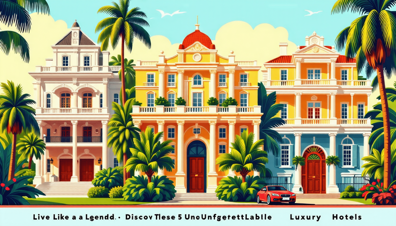 découvrez des hôtels de luxe exceptionnels où vous pourrez vivre une expérience digne des légendes. plongez dans un univers raffiné et unique avec notre sélection des 5 hôtels inoubliables qui transformeront votre voyage en un souvenir mémorable.