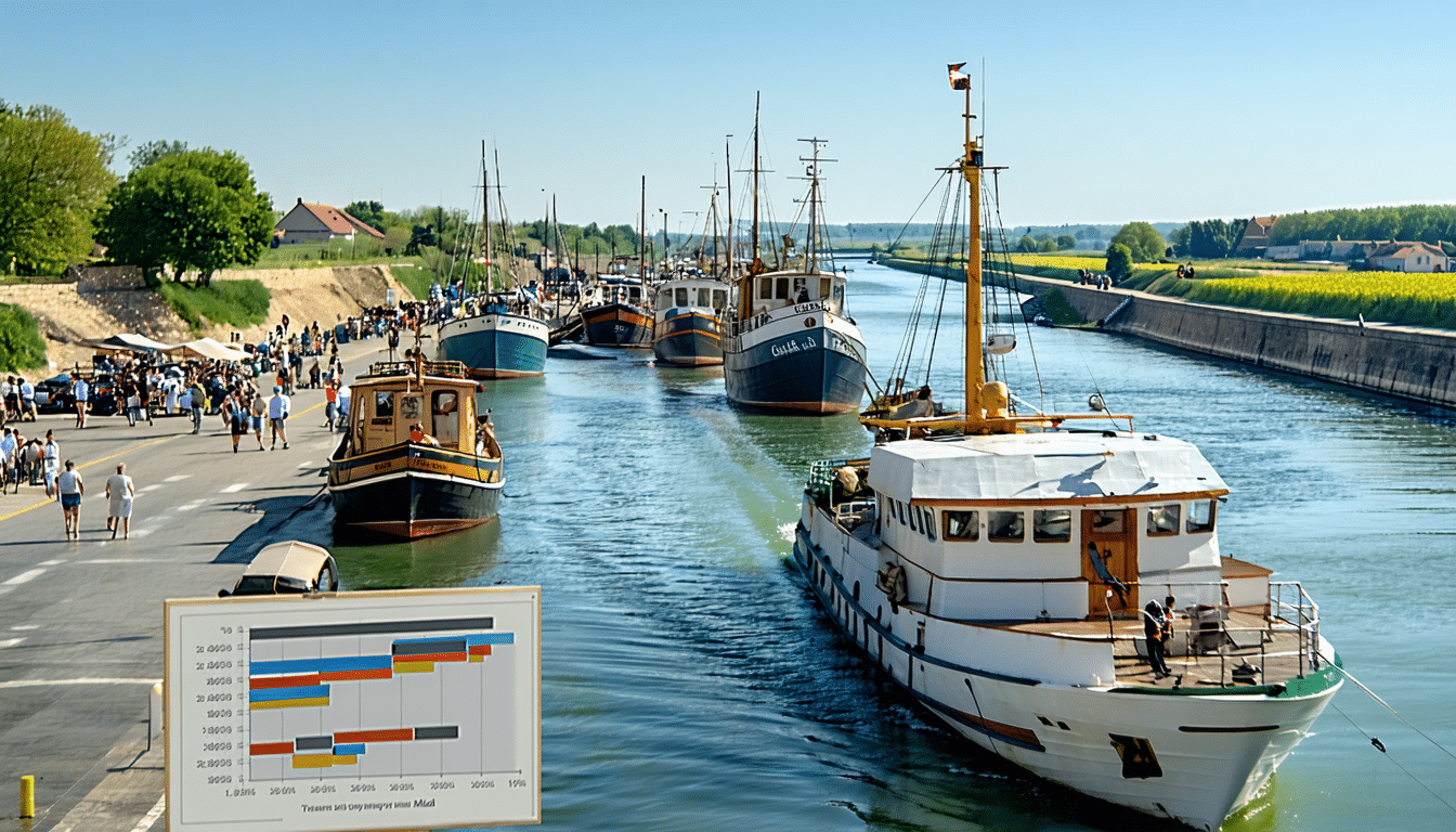 découvrez l'analyse détaillée de l'impact de la fermeture du canal du midi sur la fréquentation du port et son chiffre d'affaires. cet article explore les conséquences économiques et logistiques de cette situation, ainsi que les perspectives pour l'avenir.